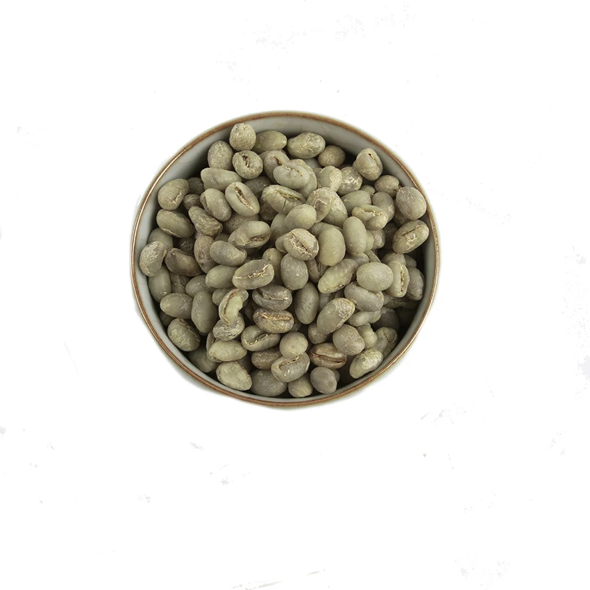
Unroast Coffee Beans Typica Peaberry Green Coffee Beans Wash Process Small Size Coffee Beans Wholesale 