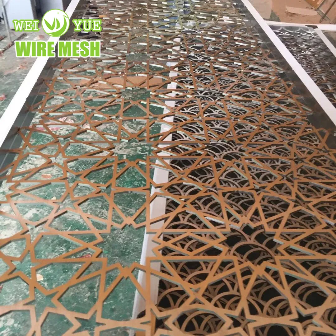 China Custom Made Perforated Aluminum Sheet for Building Facade Decoration