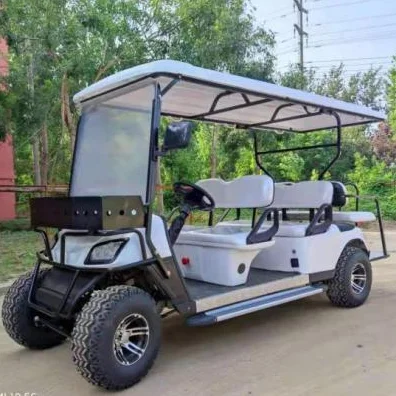 Tong Cai 5kw Motor 48V Electric Utility Vehicle 90km Driving Range 4-2 Seaters 6-Seater Buggy72V Battery Voltage Golf Cart