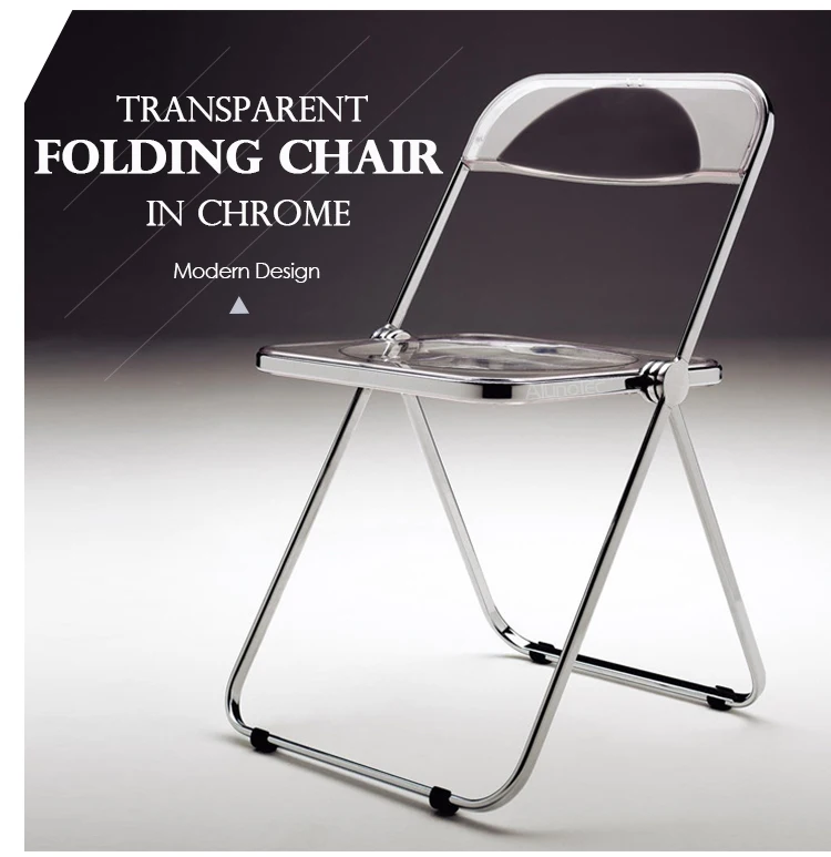 
Transparent Dining Room Furniture Castelli Folding Chair Desk Foldable Chairs 