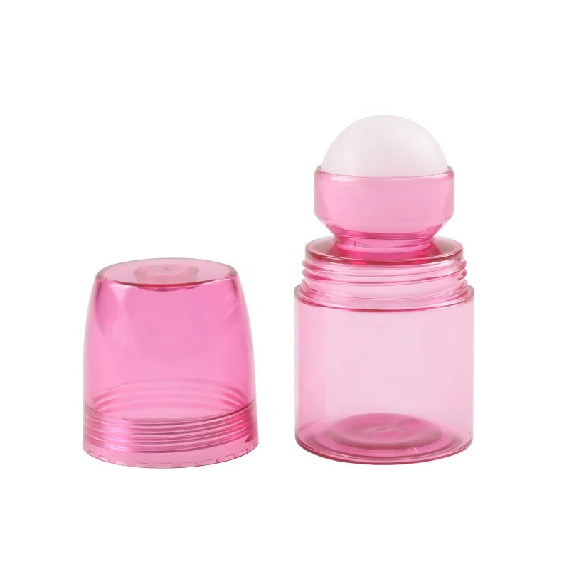 2023 New design 50ml colored plastic roll on bottle PETG material