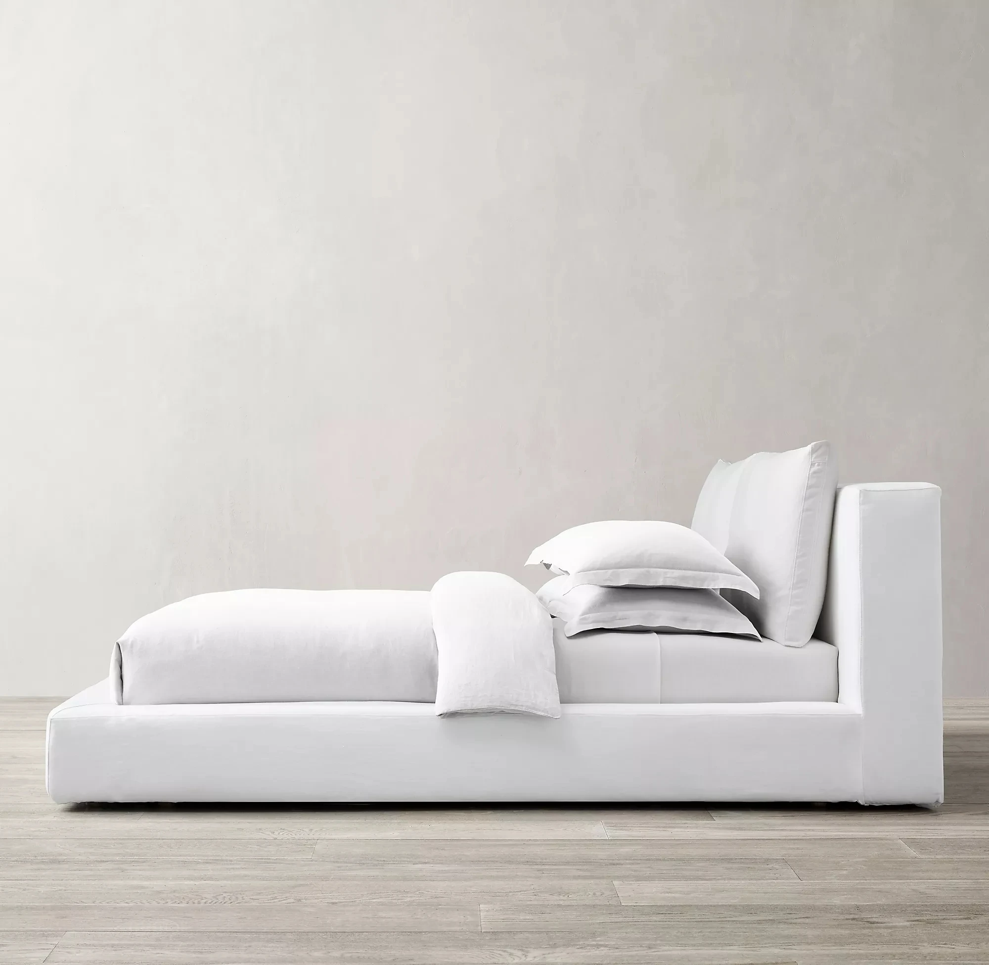 Simple Comfortable Solid wood Frame Bed Designs Bedroom Furniture King Queen Size Wooden Bed