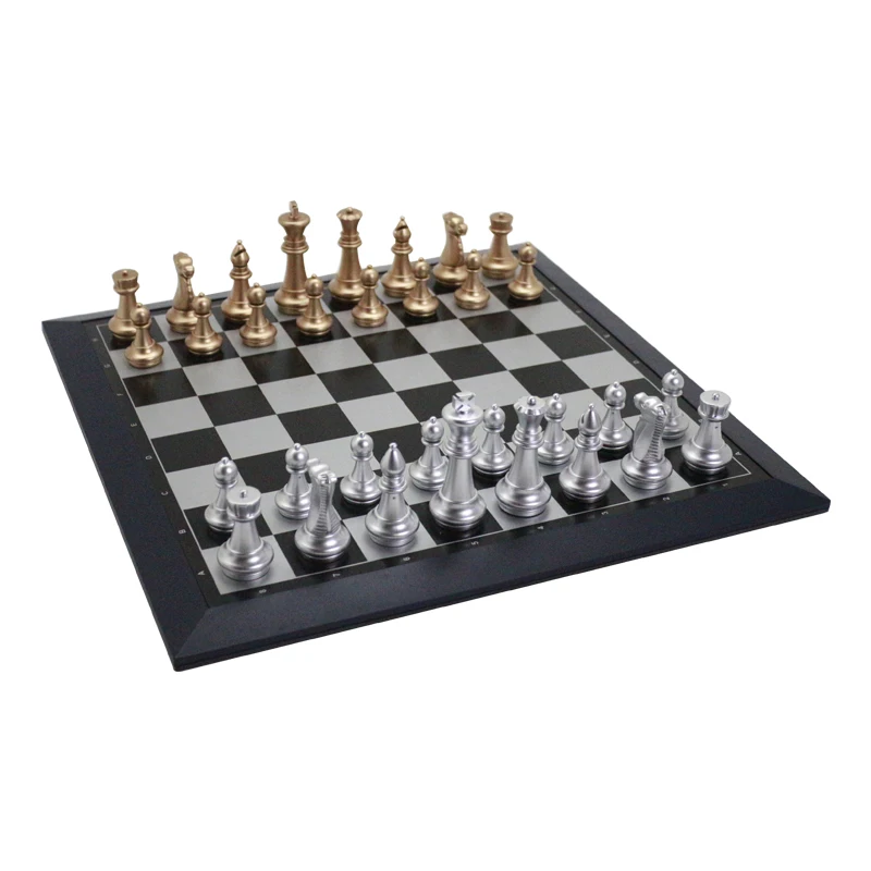 Chess Kids Student Beginners high-grade magnetic oversized pieces portable game dedicated board set