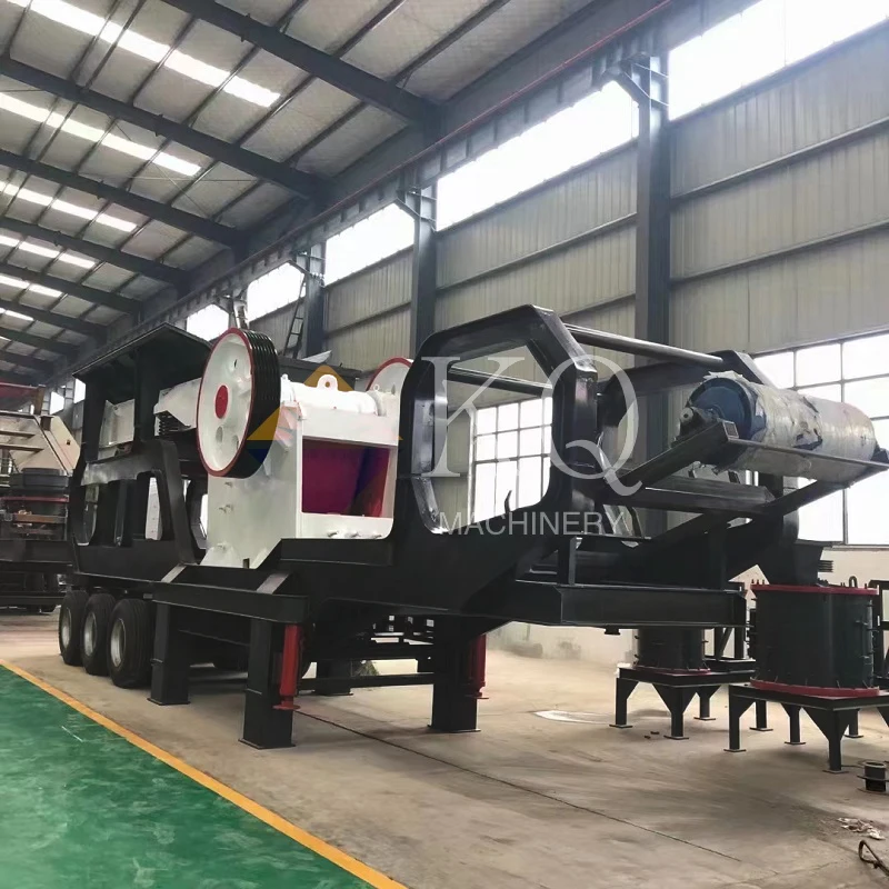 Aggregate Stone Crusher Sand Making Machine, Quartz Silica Limestone Basalt Crusher Production Line VSI Impact Crushing Station