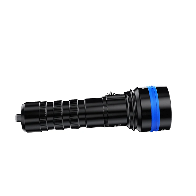 Hot selling swimming torch light underwater 100m flashlight waterproof IPX8 diving light