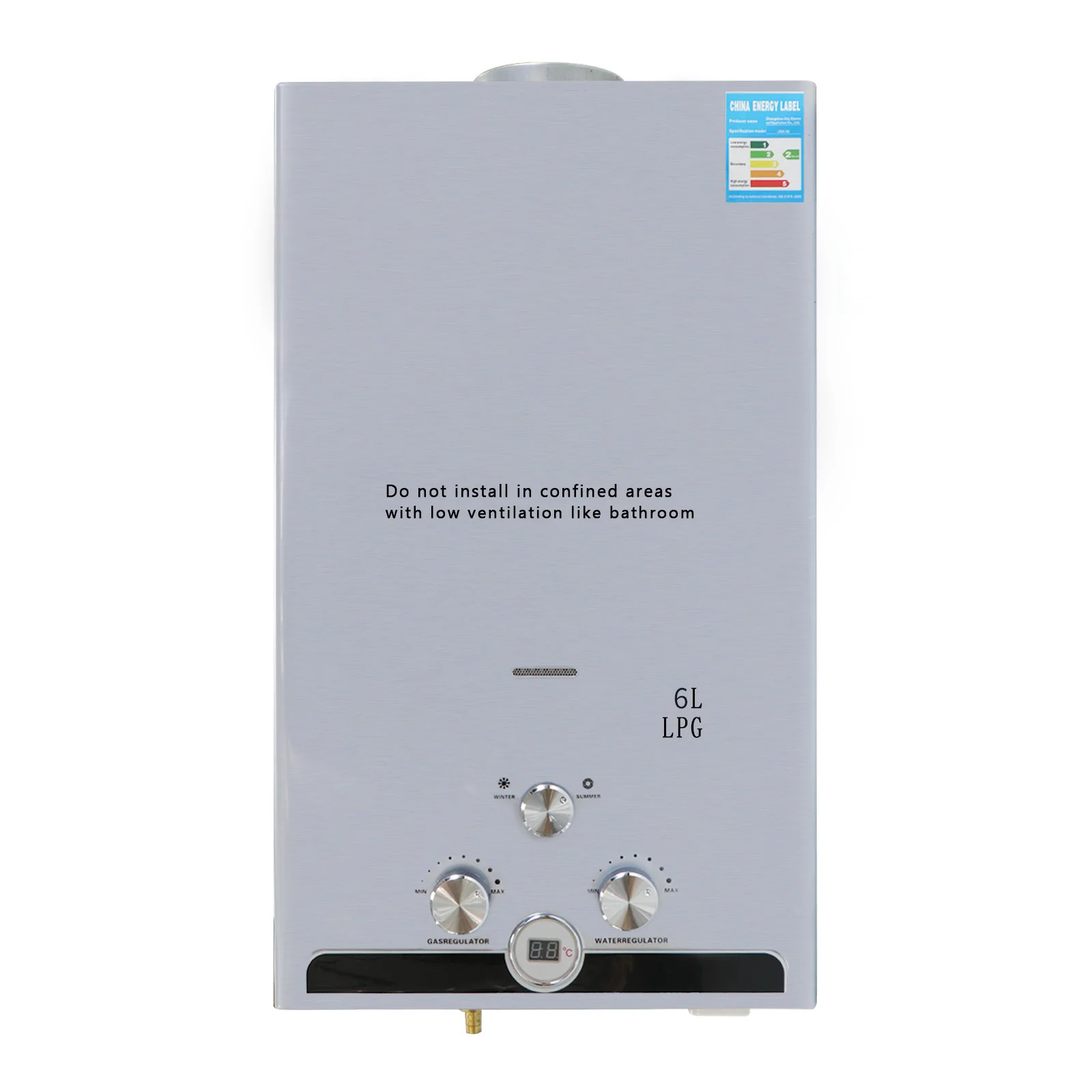 Free Shipping 6L Water Heater Induction diesel Water Heater