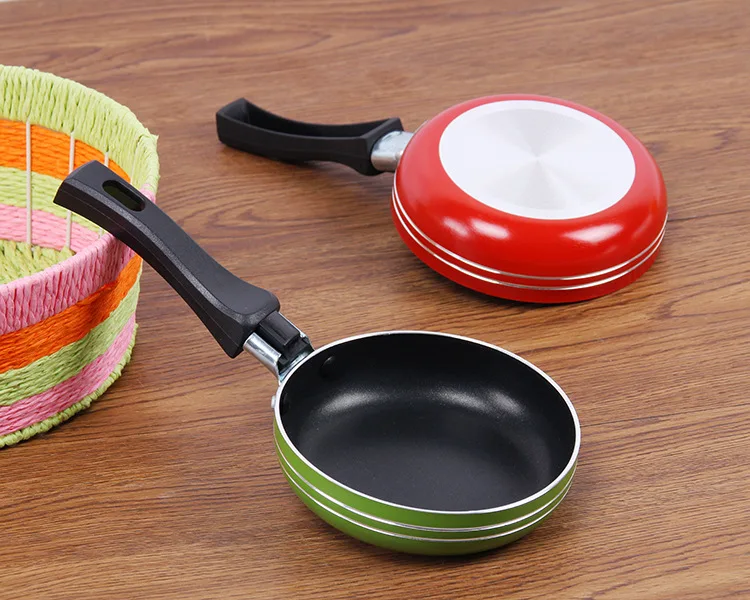 High quality 12cm frying pan stainless steel Cookware Saucepan frying pan handle