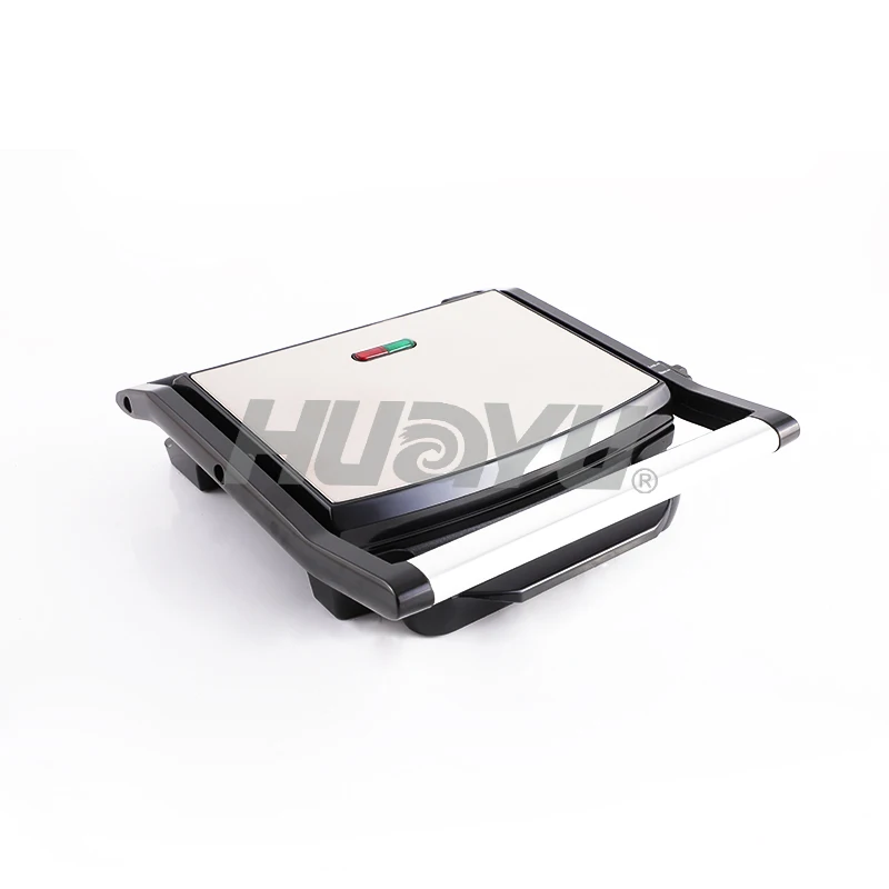 2024 New 4-slice Panini Press Grill Non Stick Sandwich Steak Press Grill Smokeless