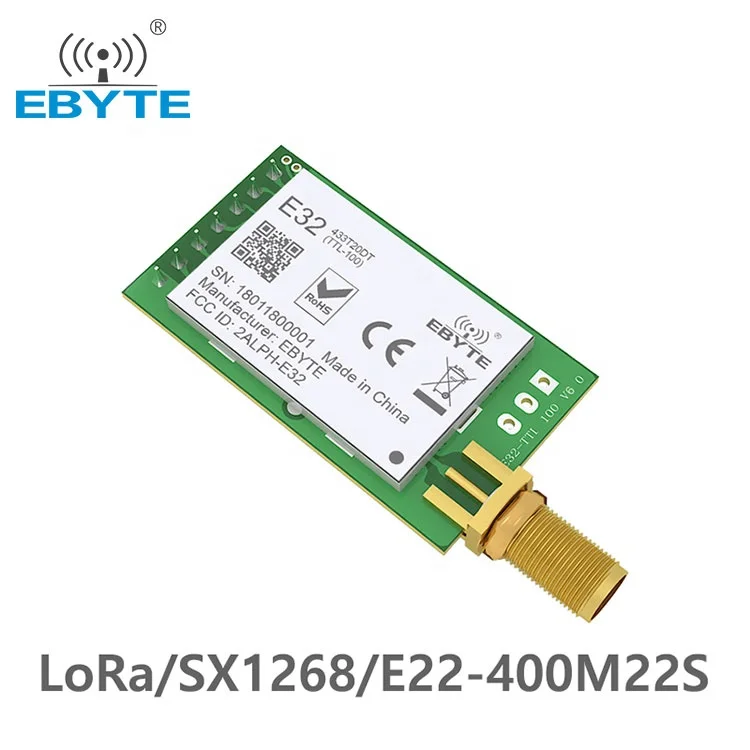 Ebyte модуль iot решения E32-433T20DT SX1278 lora 433 МГц rf модуль беспроводной последовательный порт lora модуль aliexpress