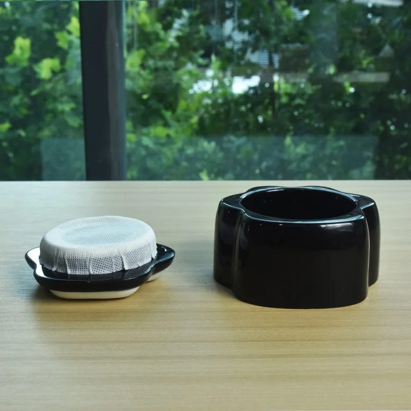 Cute Pet Cat Urn Paw Modern Style In Door Ceramic Urn On Stock Cat Pet Cremation Ashes Container Small Mini Pet Urn