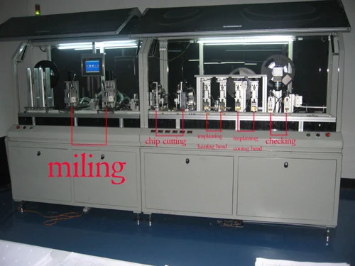 SMCCM-3 Contact Card Milling and Chip Implanting Machine