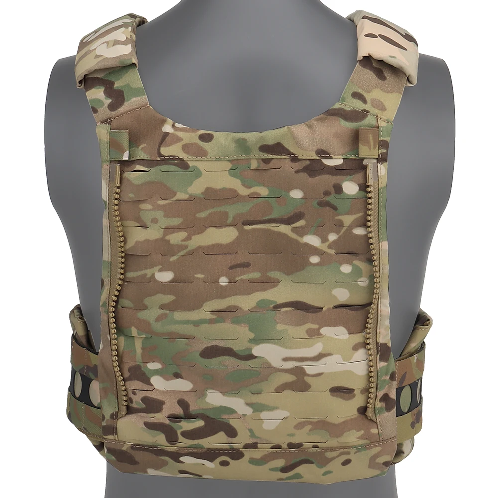 Tactical Equipment Cordura Muliticam V5 PC Tactical Vest With Triple Mag Pouch Quick Release Airs Plate Carrier Outdoor Sports