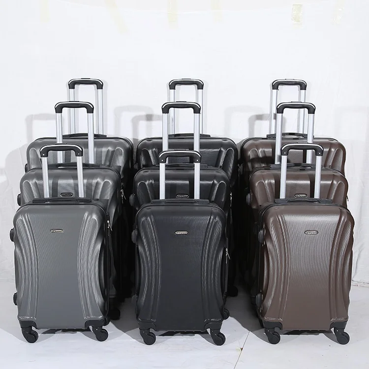 
ABS 3 pcs suitcase 4 wheels travel cases travelling bags luggage sets carry-on trolley bag 
