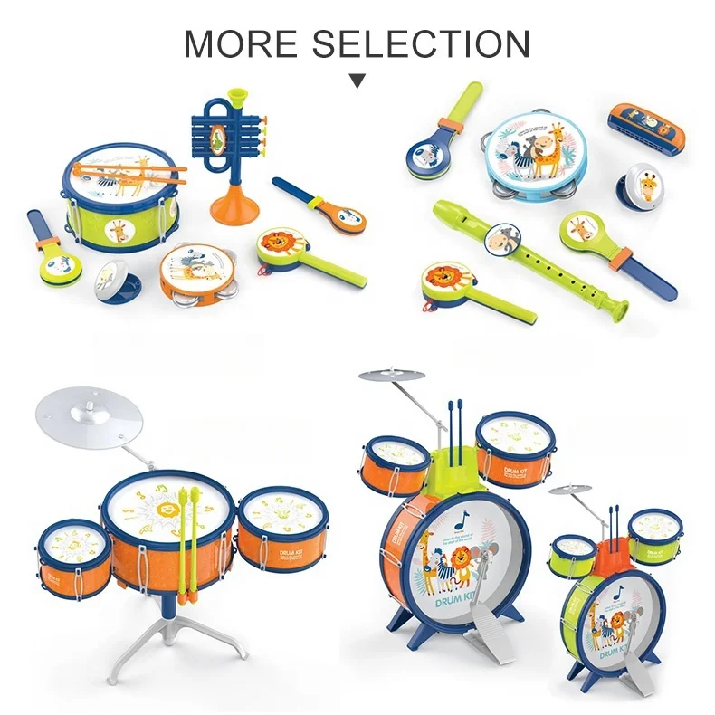 Shantou Chenghai Hot Sale Toddler Play Electronic Guitar Toy Plastic Kids Instruments with Battery Powered violin and Keyboard