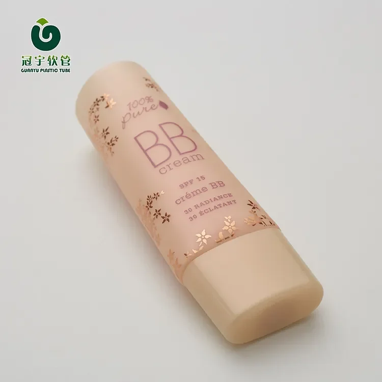 50 ml plastic Cosmetic Airless Tube for BB cream