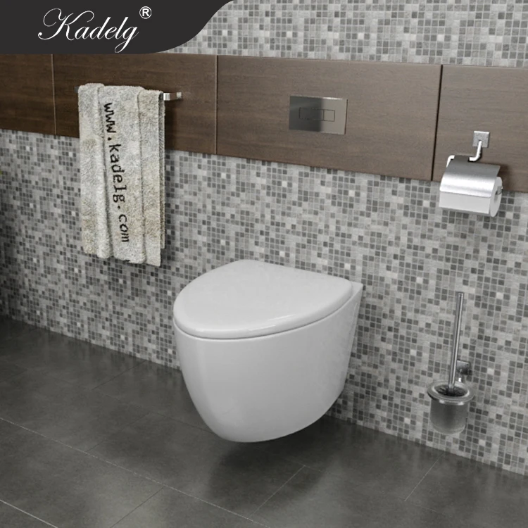 Chaozhou Factory White Wall Mounted Sanitary Ware Toilet WC Suspendu