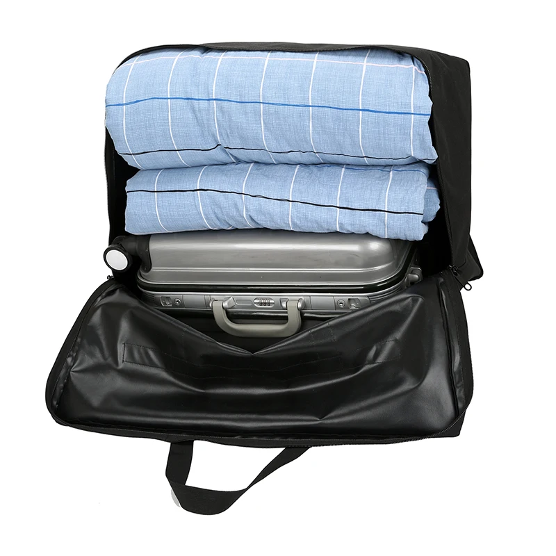 Wholesale high quality custom utility tote travelling camping boarding army green large capacity folding travel bag