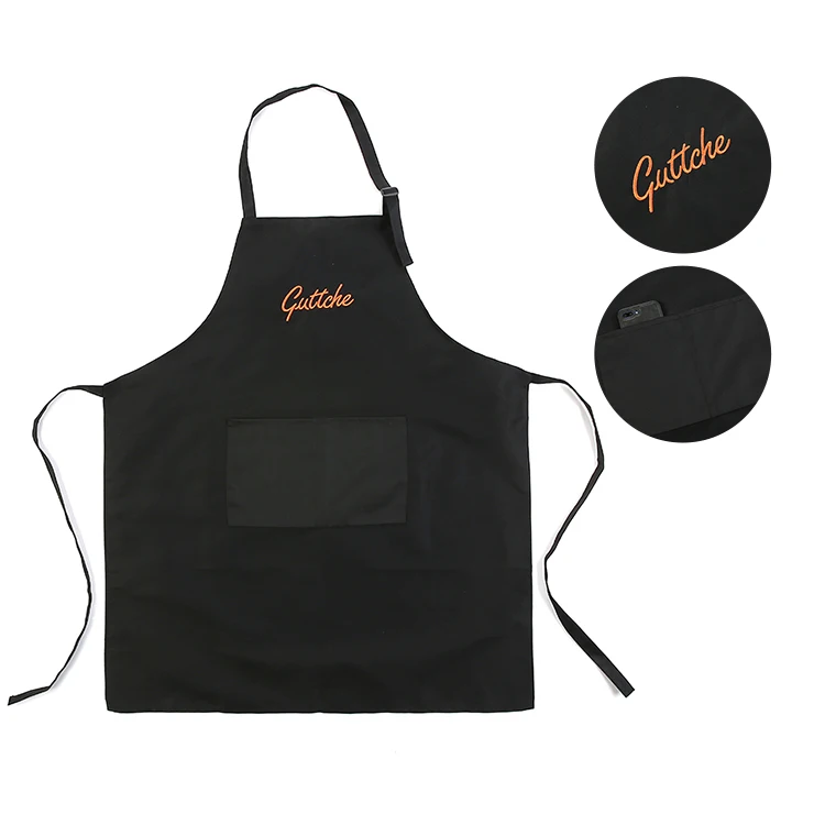 NEW Pure Color Cooking Kitchen Apron For Woman Men Chef Waiter Cafe Shop Hairdresser couples apron Custom Gift Plain Apron