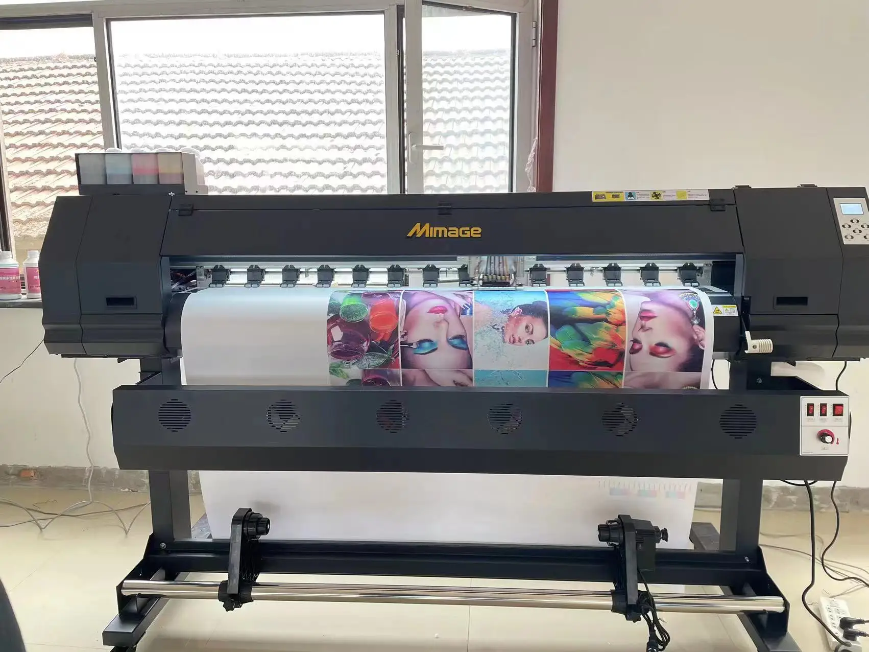 M18S 1.8m 6ft dual i3200  heads sublimation printer Eco Solvent Printer