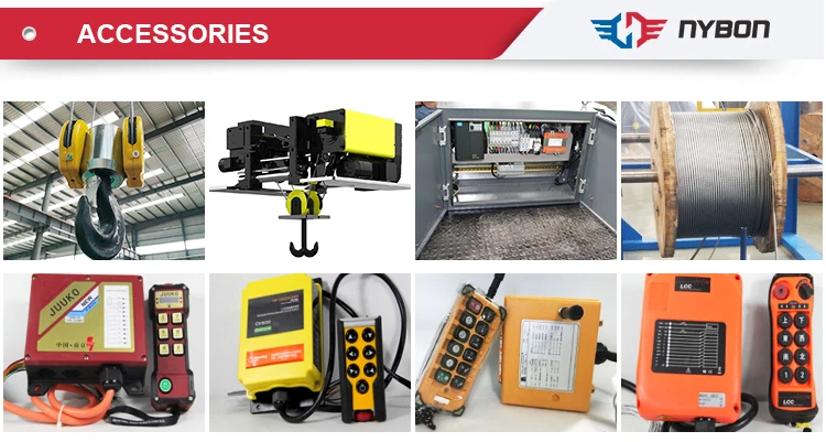 5 ton ld full size electrically operated monorail single beam overhead hoist crane 