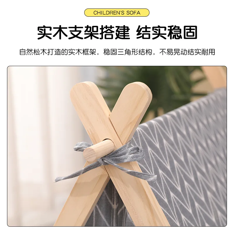 High Quality luxury Portable Wholesale Washable Indoor Party White Play Teepee Tent