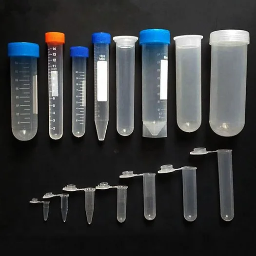 10 15 20 50 100 ml Rack Plastic Clear Graduations Sterile Centrifuge Tubes Filters