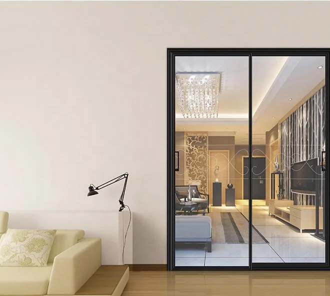 2024 Sliding Doors Internal Indoor Track Aluminum Sliding Glass Door