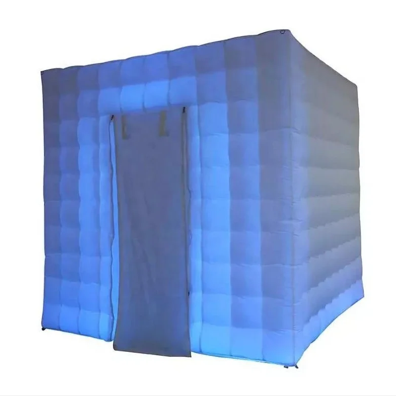 customized portable Inflatable Photo Booth with led light inflatable photobooth
