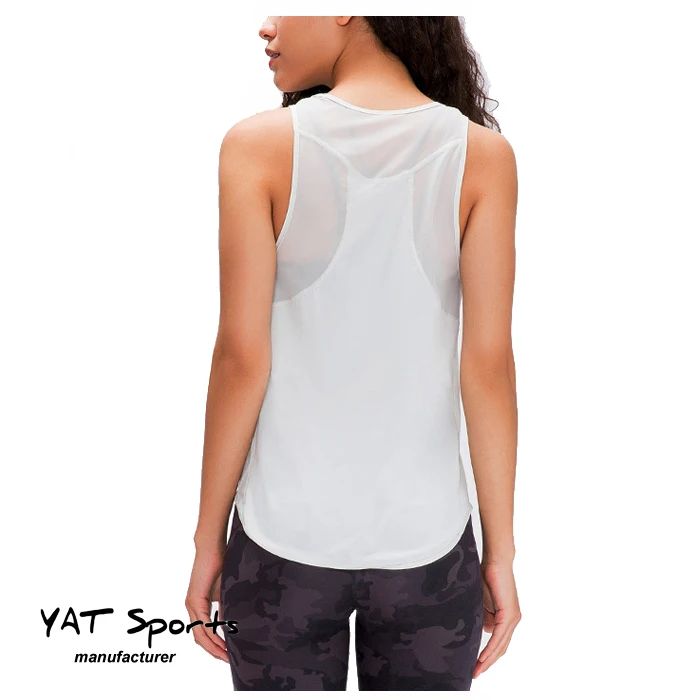 women Workout Tank Tops Lightweight good breathable gym wear Racerback Sleeveless Shirts yoga tank top
