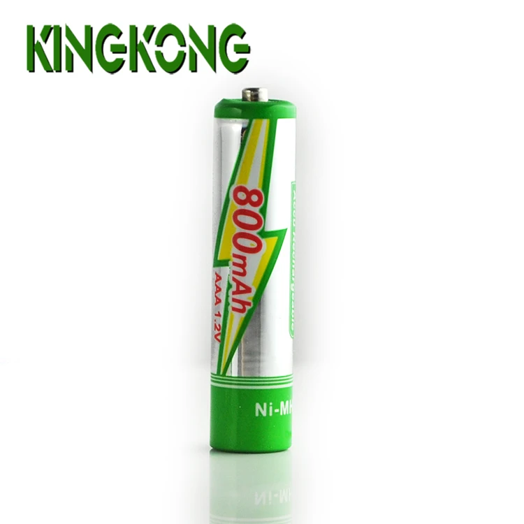 KingKong 800mah AAA size 1.2v ni-mh rechargeable battery