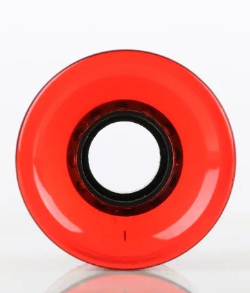 2021 Hot Sale Clear Red 60*45mm 78A Durometer Longboard Skateboard Wheels