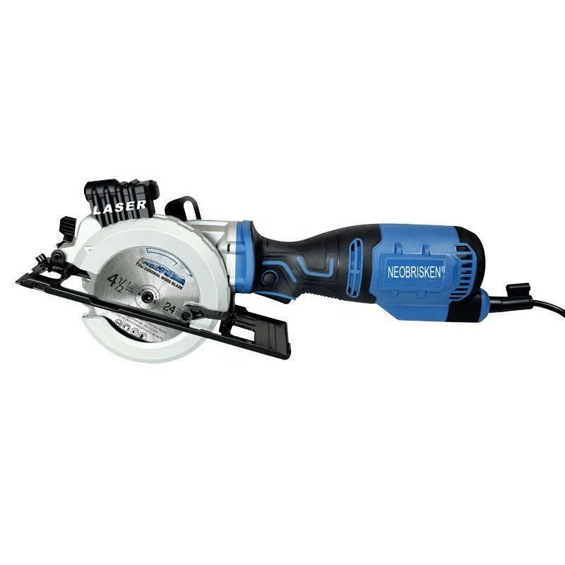 NEOBRISKEN Portable mini handheld electric circular saw machine for cutting stone, wood, plastic, and metal