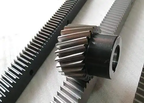 Factory making cheap price high quality S45C steel nylon and plastic helical gear rack for sliding gate