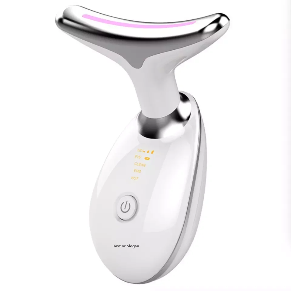 Rechargeable Anti-aging Wrinkle Beauty Device Neck Lift Face Lifting Massager Vibration Skin Tighten Reduce Double Chin