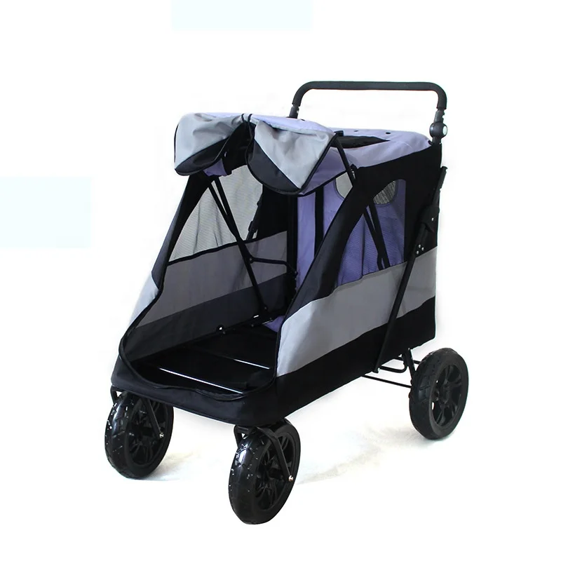Dogs Luxury Pink Travel 4 Wheel 2 1 Large Multifunctional Child Toy Pet Stroller