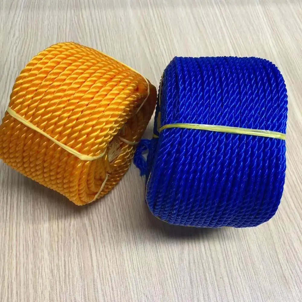 High Density Polyethylene Rope HDPE twisted rope