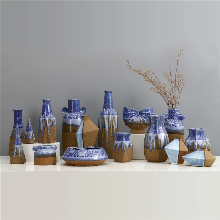 Современный Высококачественный садовый цветочный плантатор домашний декор керамическая ваза для