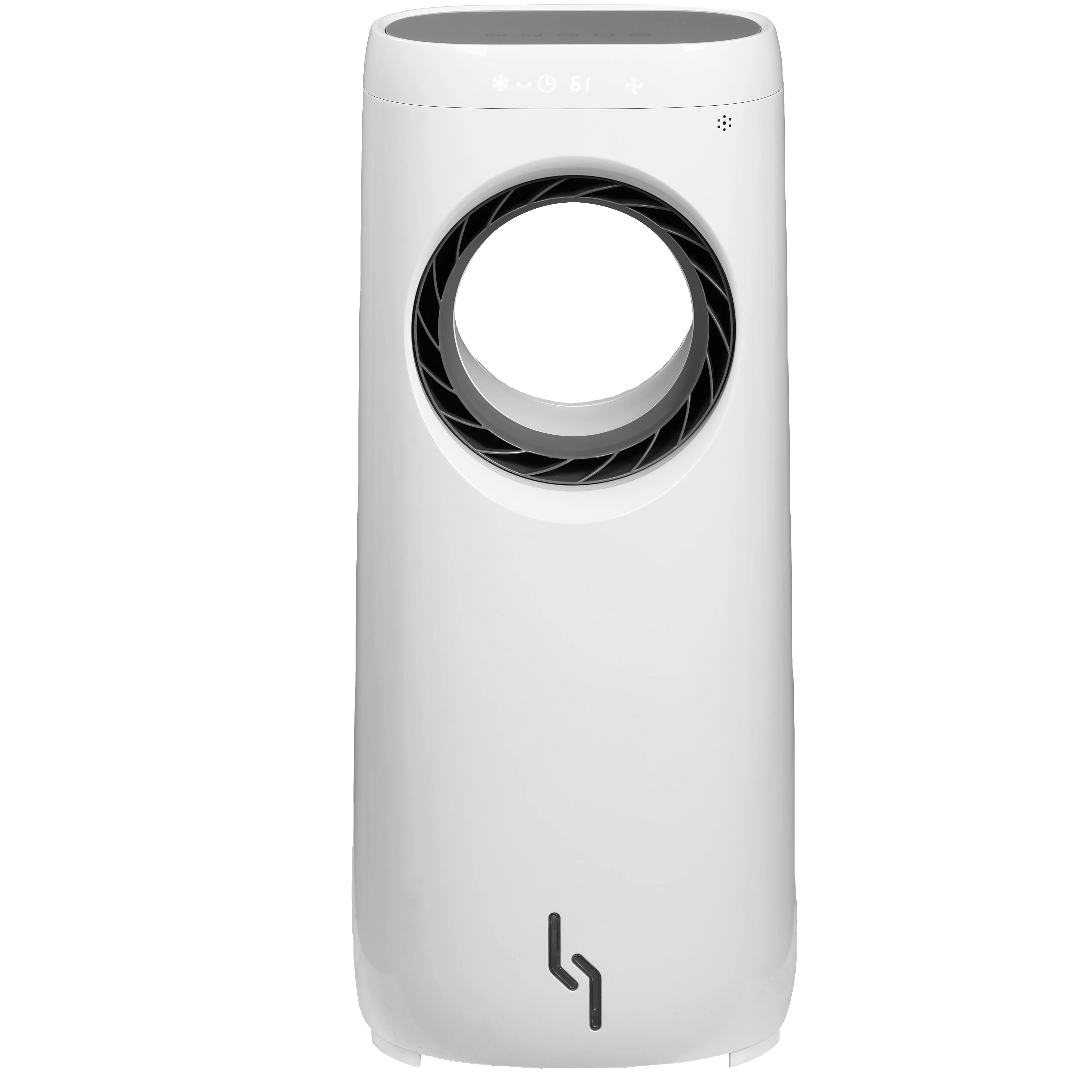 best wifi factory Model Room Mobile Bladeless Timer 4L Swamp Cooling Pad Air Cooler with Touch Screen oscillating small portable