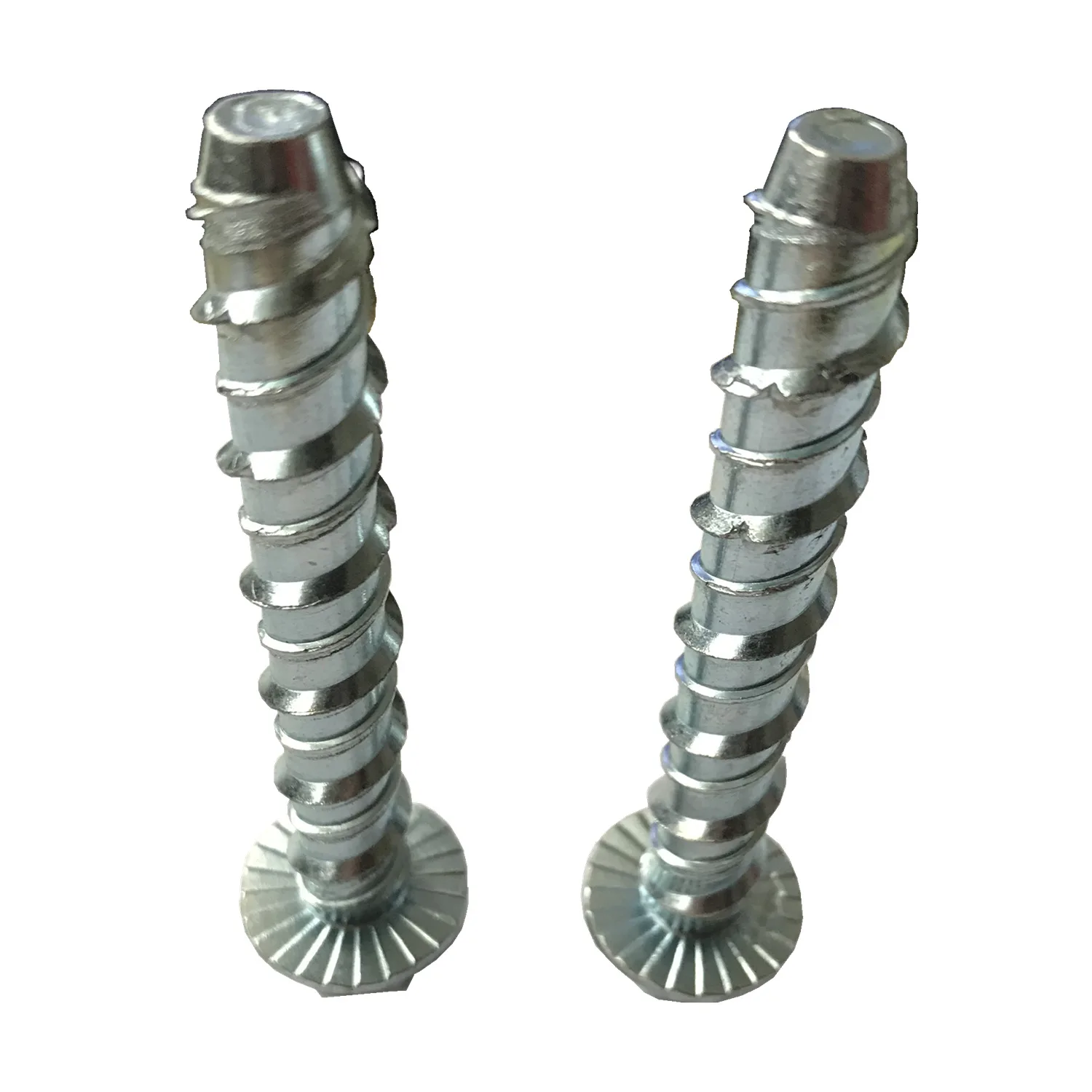 Steel galvanized hex concrete wall hex bolt wedge bolt screw anchor