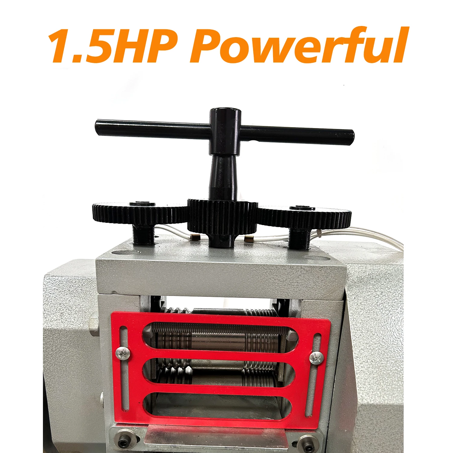 2025 New Arrivals 1.5HP Mirror Finished Rolling Mills Metal Machinery Electric Rolling Mill for Jewelry Making