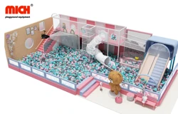 Kids Indoor Play House Ball Pool With Interactive Game Projector