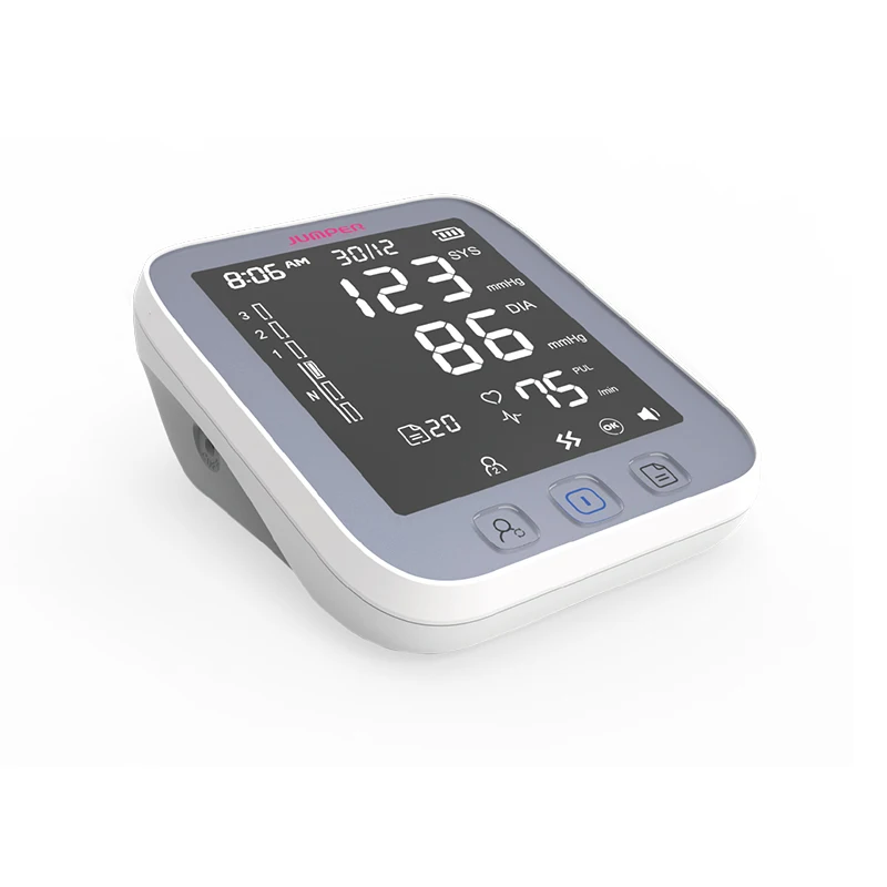 JUMPER JPD-HA101 Factory Stock Big Screen Electronic Sphygmomanometer Digital Arm Blood Pressure Monitor