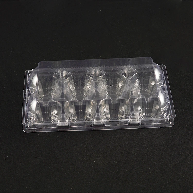 Factory Directly Sale 8 Eggs Carton Packing Box Plastic Egg Packing Box Chicken Eggs Tray for Sale
