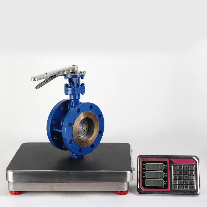 D43H-150LB 4inch   API Cast Steel Butterfly Valve  Cut off the fluid