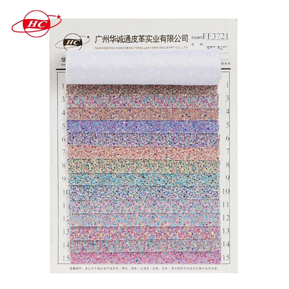 HC Large hexagon pattern PU leather customized 1.2mm new product suitable for shoes, decorations, bags