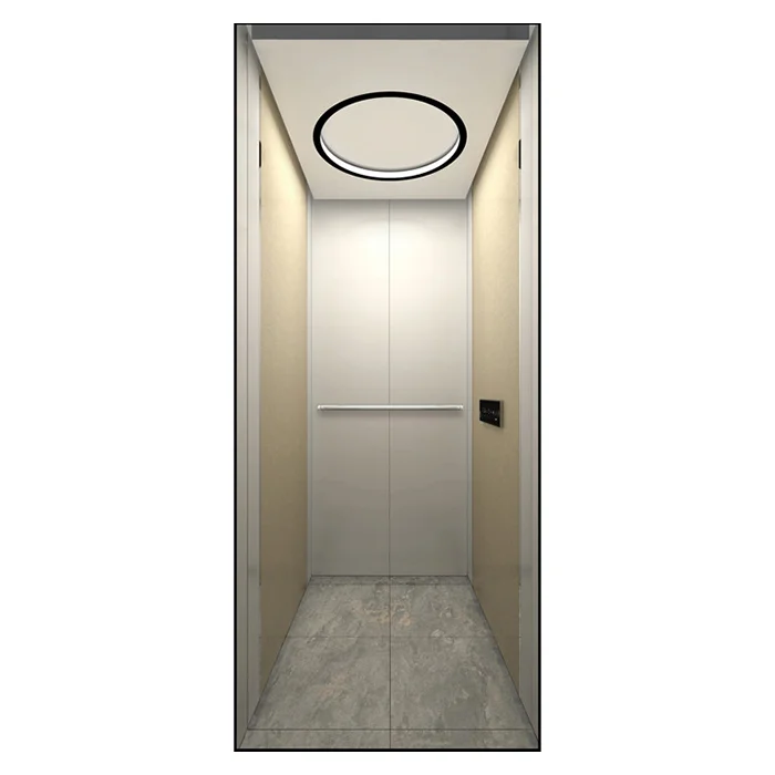 ZLE Modern Home Elevator With Quiet And Comfortable Hydraulic And AC Drive For Families Villas Residential Elevator Parts