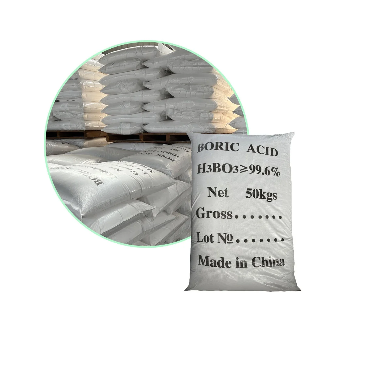 99.9% Boric acid powder price