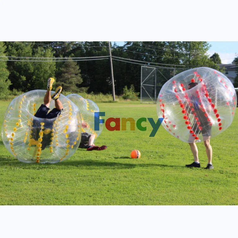 Great comment bubble soccer arena/plastic inflatable ball/inflatable air ball for sale
