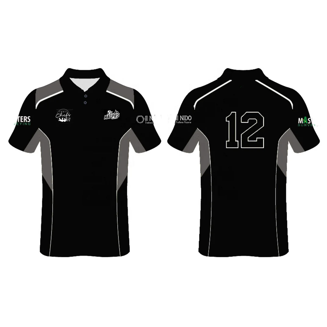 Wholesale design your own sublimation team coloured cricket jerseys