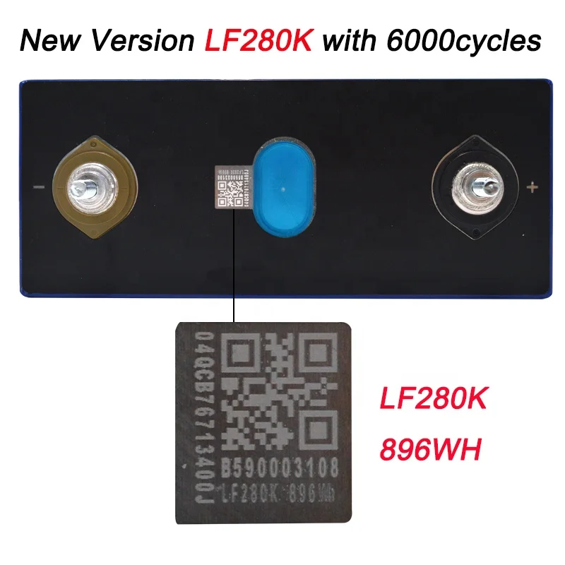 Аккумуляторы EV 280AH LiFePO4 (LFP) 3 2 в 4 шт. аккумуляторы (новая версия LF280K с 6000 циклами полностью совпадающие)-подлинный класс